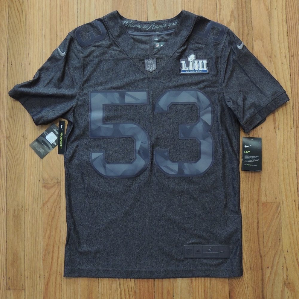 NFL Super Bowl 53 Jersey Nike Authentic Mens NEW